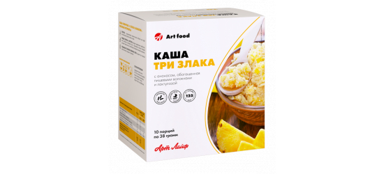 Каша Три злака с ананасом низкокалорийная | АртЛайф